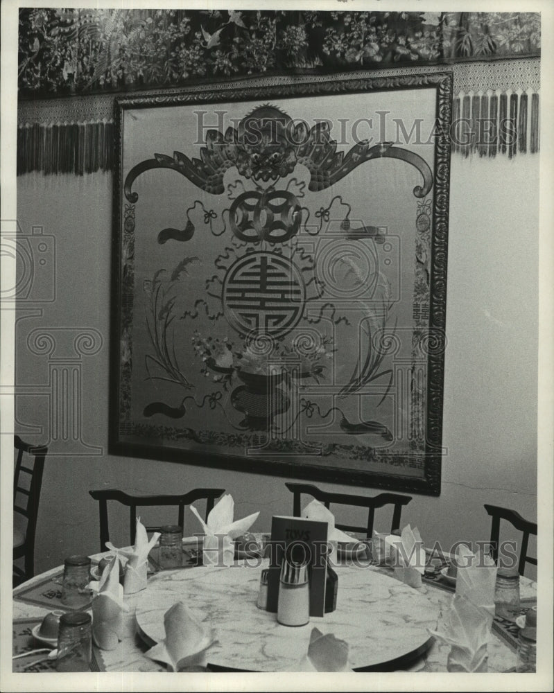 1972 Press Photo Interior design of Milwaukee's Toy Restaurant - mjc11767 - Historic Images