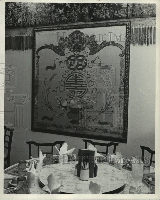 1972 Press Photo Interior design of Milwaukee's Toy Restaurant - mjc11767 - Historic Images