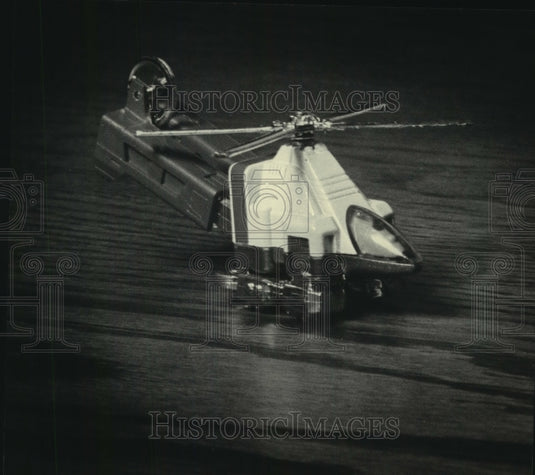 1984 Image of toy two-in-one helicopter - Historic Images