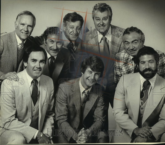 1980 Press Photo Phil Tolkan & other Milwaukee car dealers, Wisconsin - Historic Images