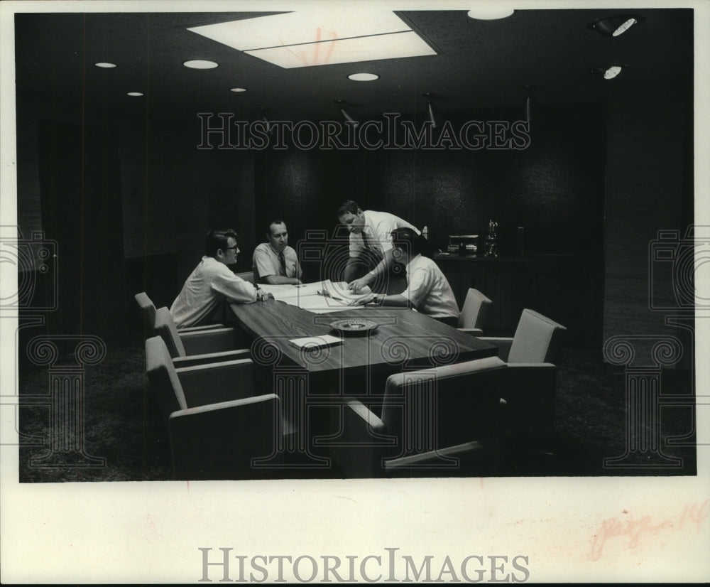 1965 Press Photo Employees of Temp Communications, Inc. Milwaukee - mjc12410 - Historic Images