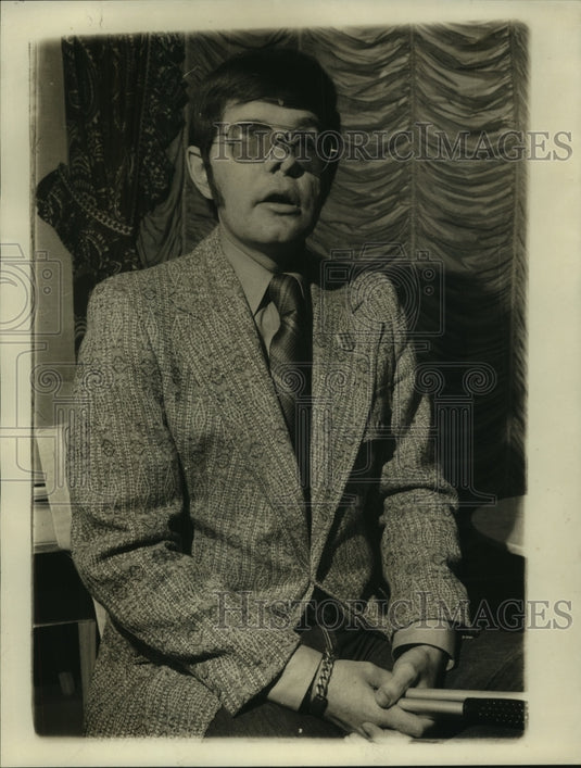 1972 Press Photo John Todd, Director Vietnam Veterans for a Just Peace - Historic Images
