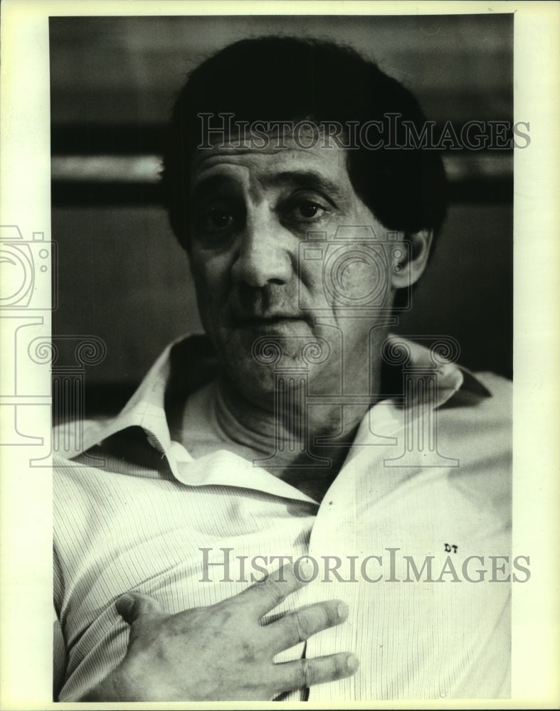 1986 Press Photo Ex-cop David Toma on anti-drug crusade - mjc12689 - Historic Images