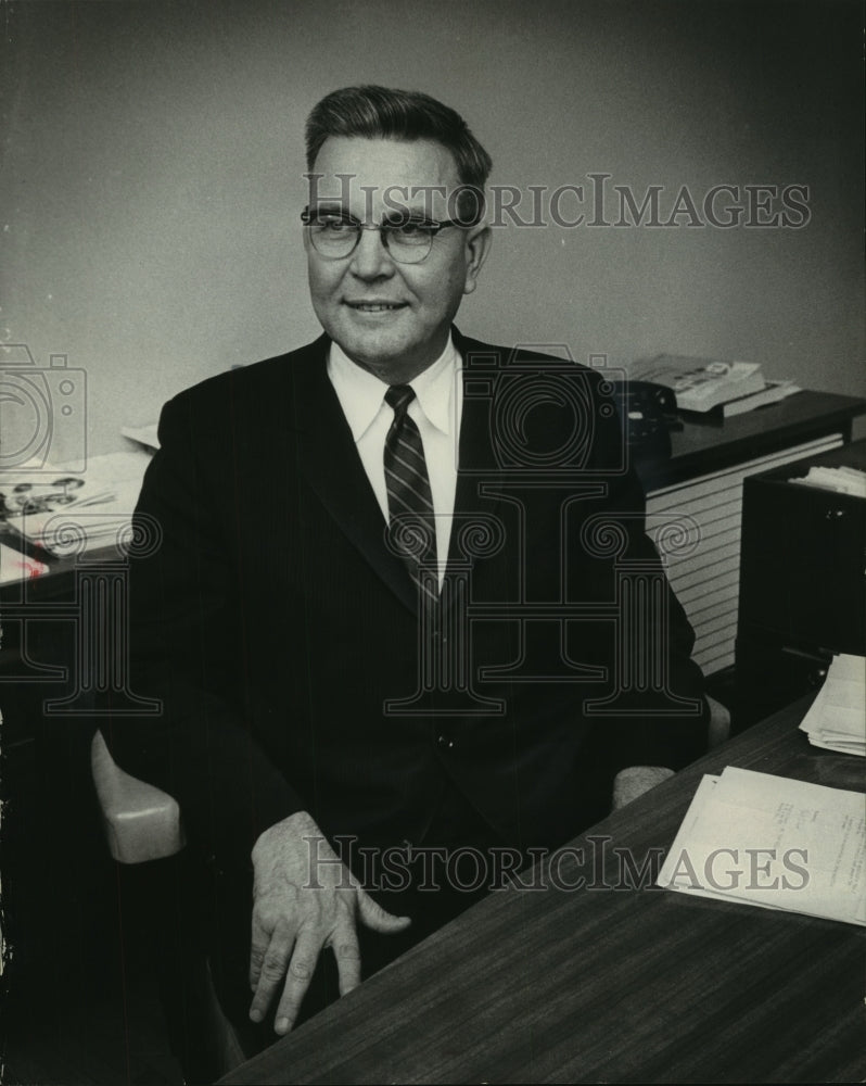 1964, Soine Torma area director for Lutheran Welfare Services - Historic Images