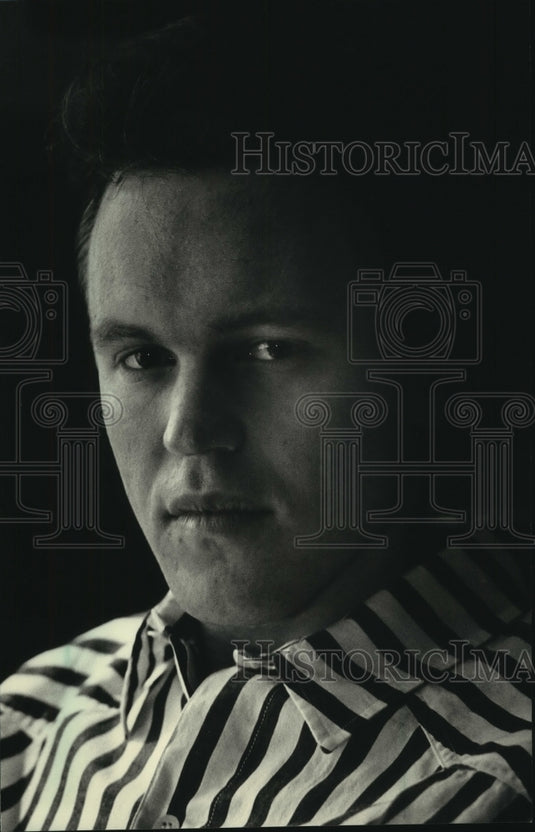 1986 Press Photo Michael Torke Composer Born in Wauwatosa Wisconsin - mjc12719 - Historic Images
