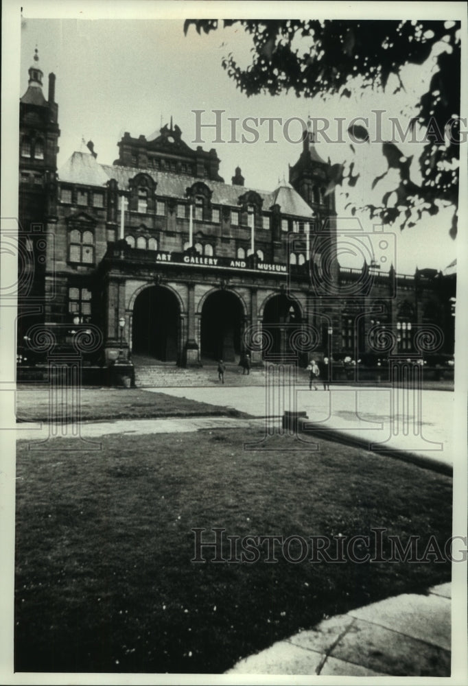 1990 Press Photo Glasgow Art Gallery &amp; Museum at Kelvingrove Park, Scotland - Historic Images