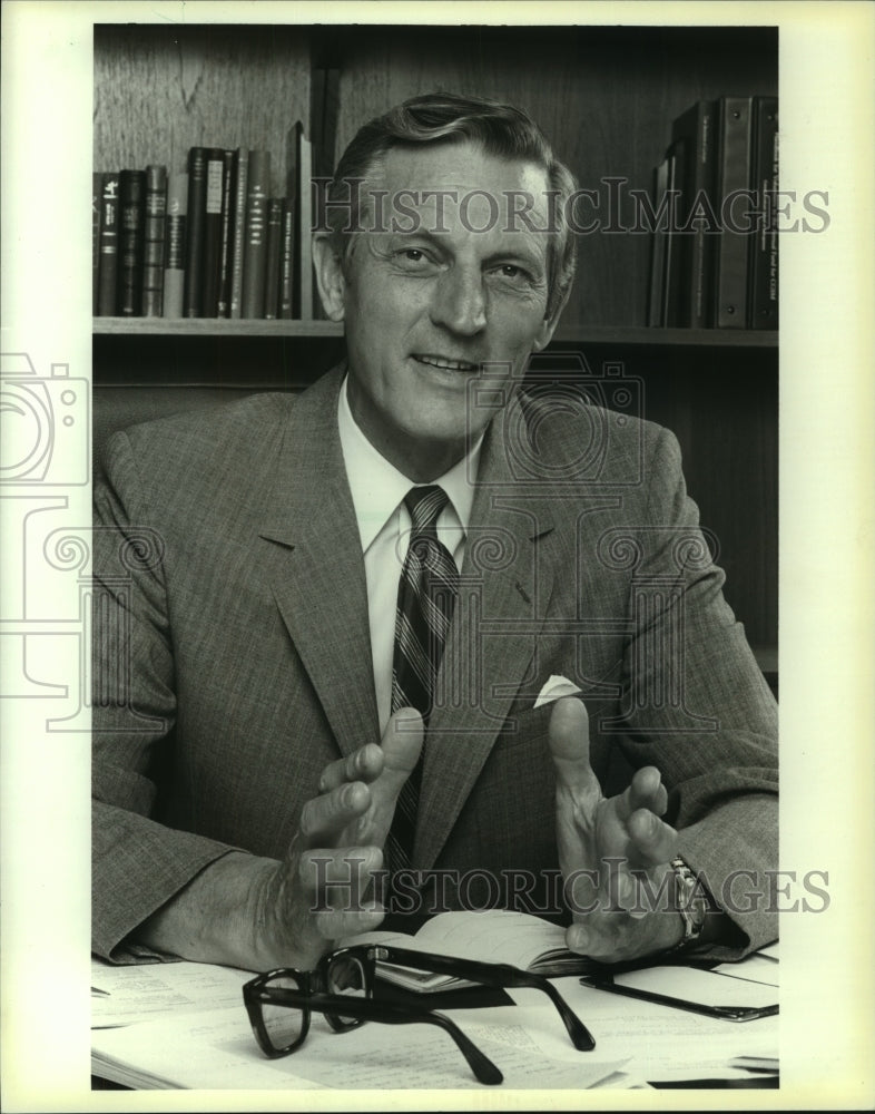 1986, Curtis W. Tarr, Cornell Dean - mjc12863 - Historic Images