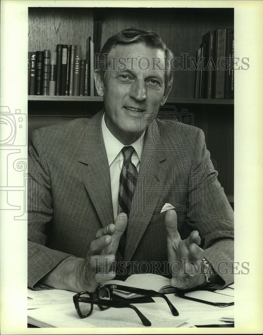1986, Curtis W. Tarr, Cornell Dean - mjc12863 - Historic Images