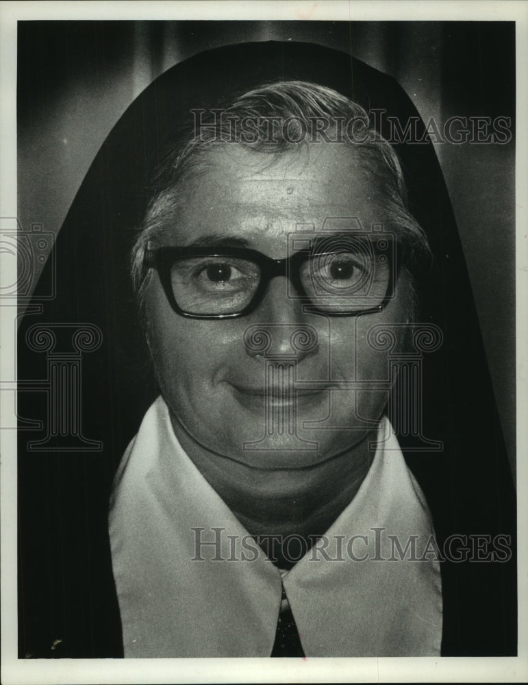 1974 Press Photo Sister Theopane in Portrait of a Nun - mjc12944-Historic Images
