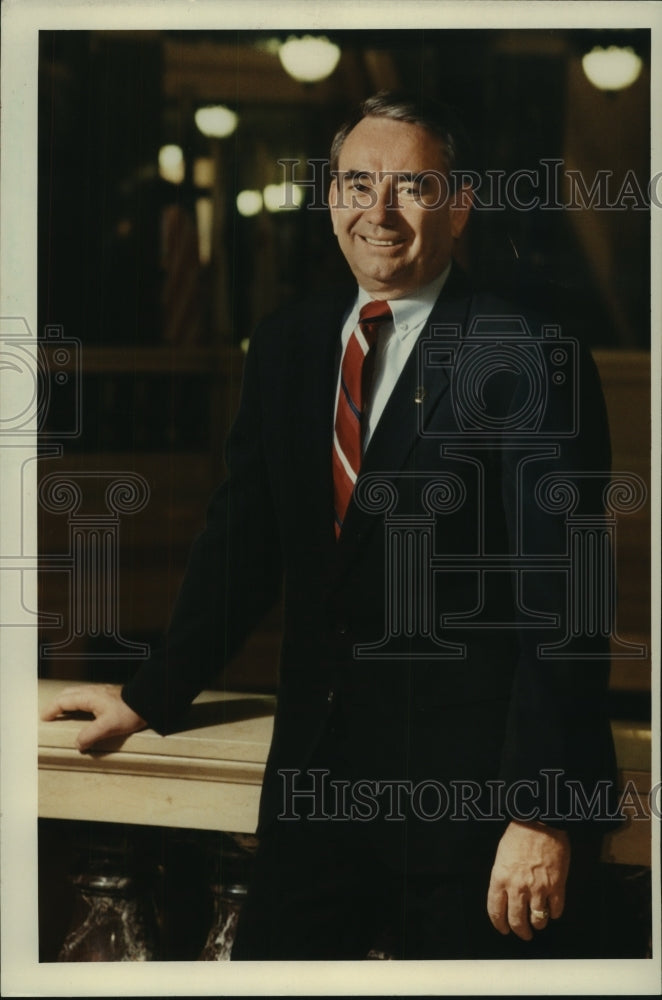 1989, Governor Tommy Thompson of Indiana - mjc12959 - Historic Images
