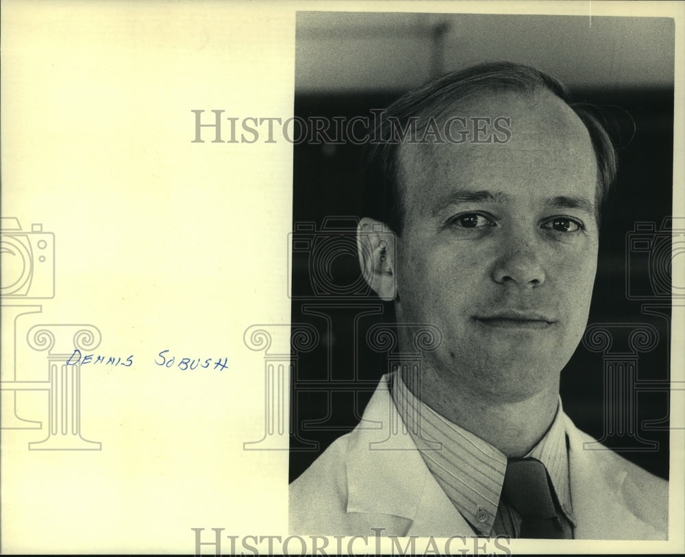 1985 Dennis C. Sobush, assistant professor at Marquette University - Historic Images