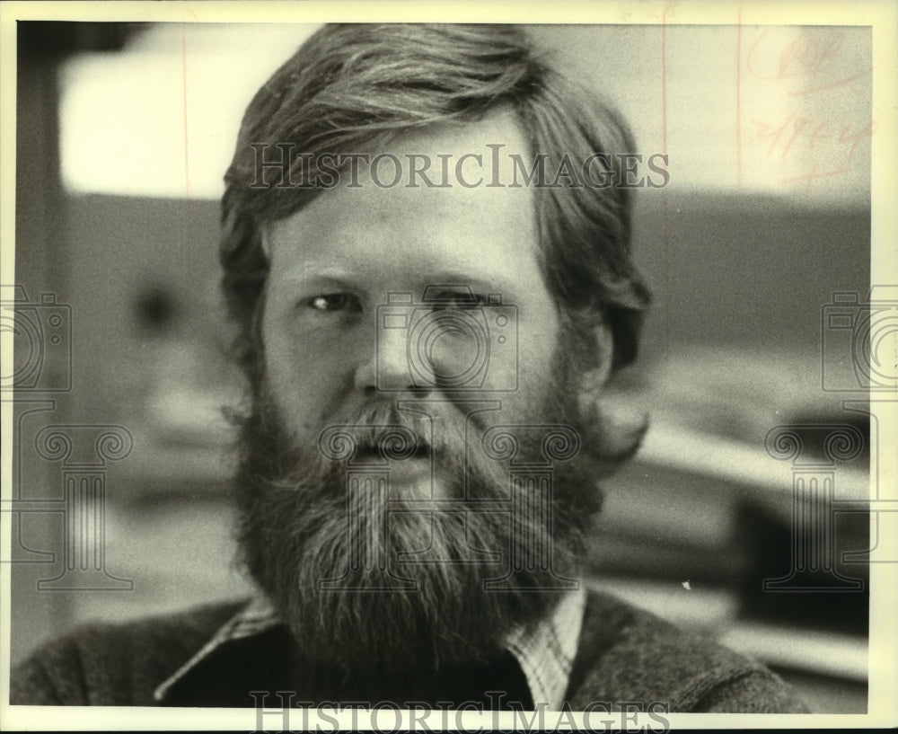 1980 Press Photo Mike Talbot, Wisconsin Department of Natural Resources - Historic Images