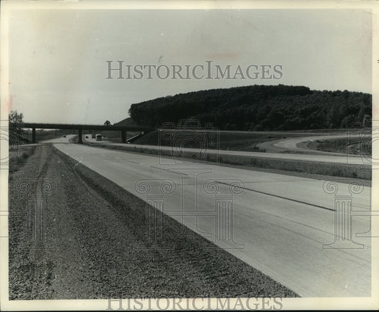 1966 Press Photo Highway 10 bypass route at Waupaca, Wisconsin - mjc13598 - Historic Images