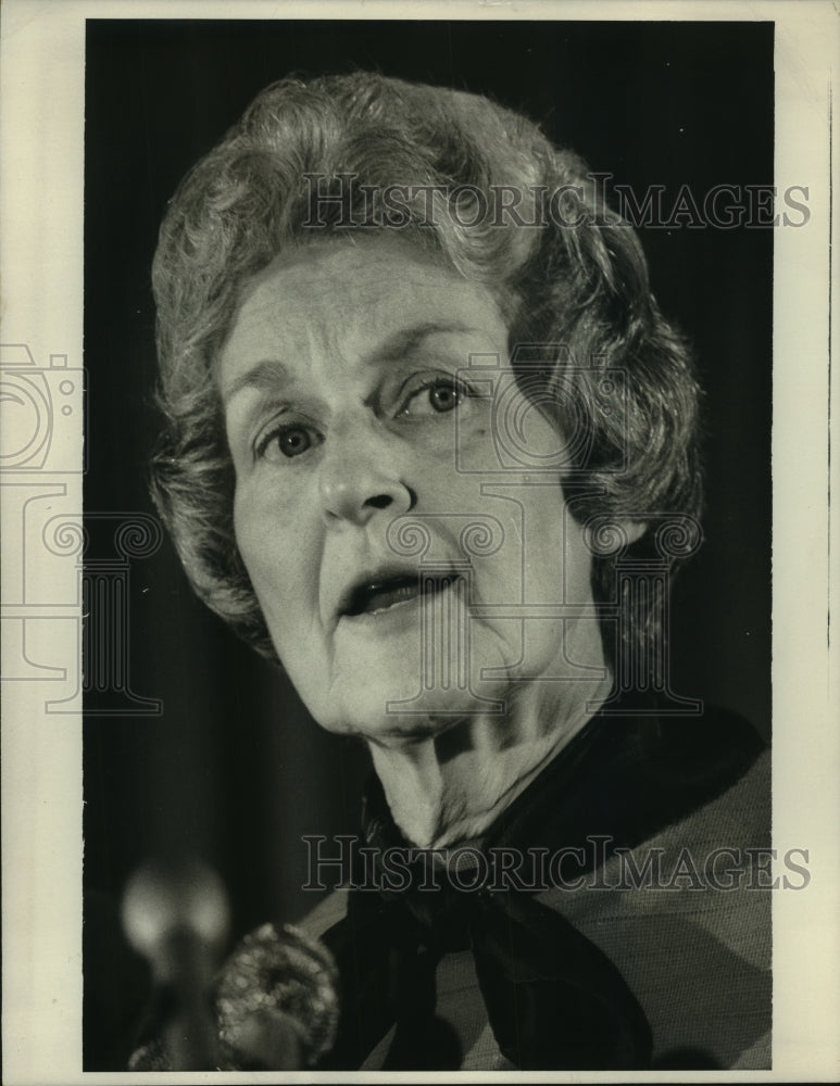 1974 Press Photo Mary Louise Smith, Republican National Committee chairman - Historic Images