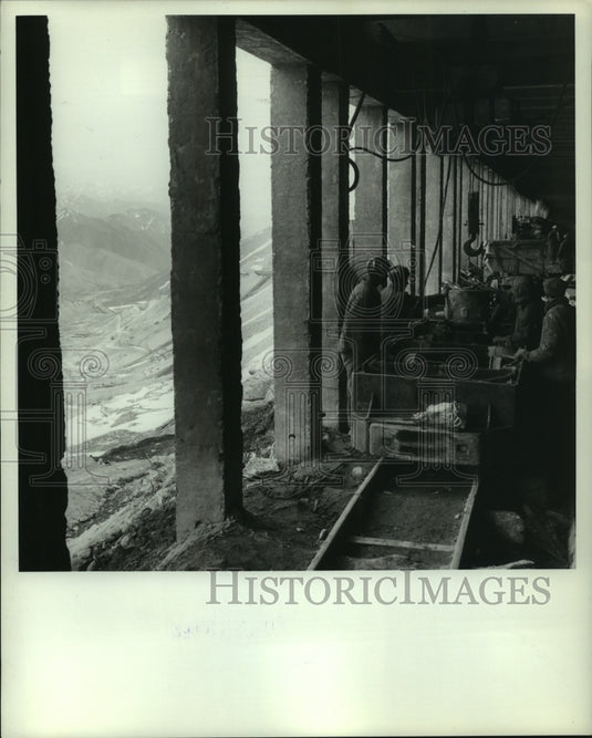 1964, Galang tunnel for International Asian Highway, Afgahanistan - Historic Images