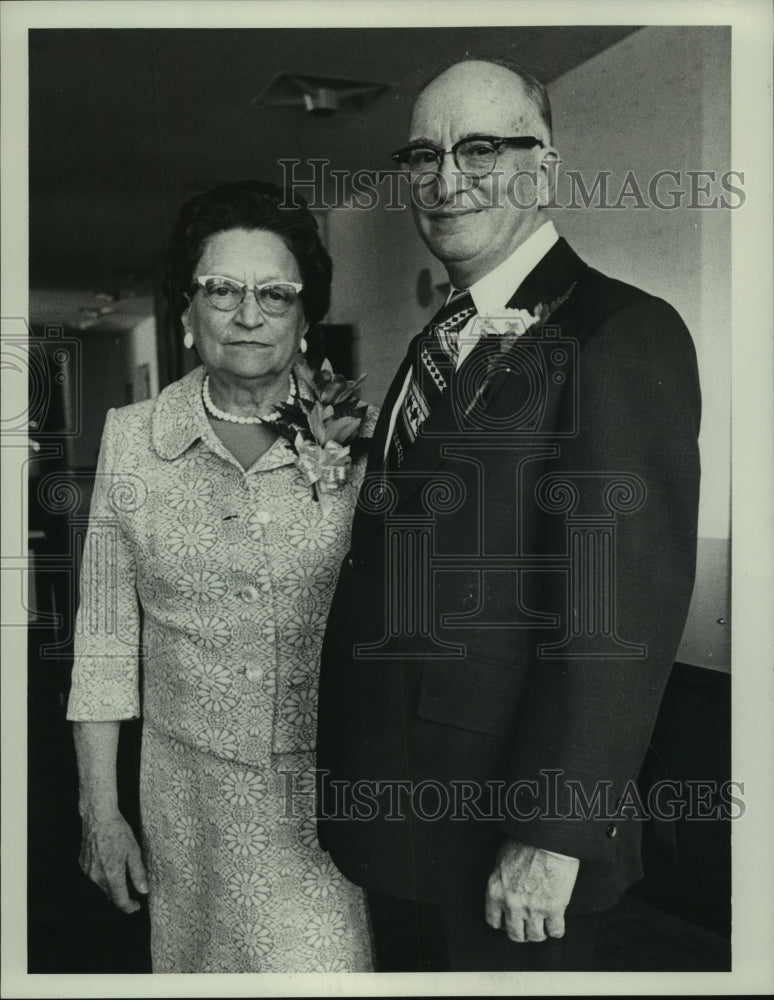 1974, Methodist minister Reverend Lee Smith &amp; his wife of Milwaukee - Historic Images