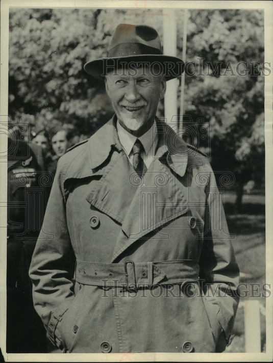 1948 Press Photo Jan Christiaan Smuts of South Africa - mjc13885 - Historic Images