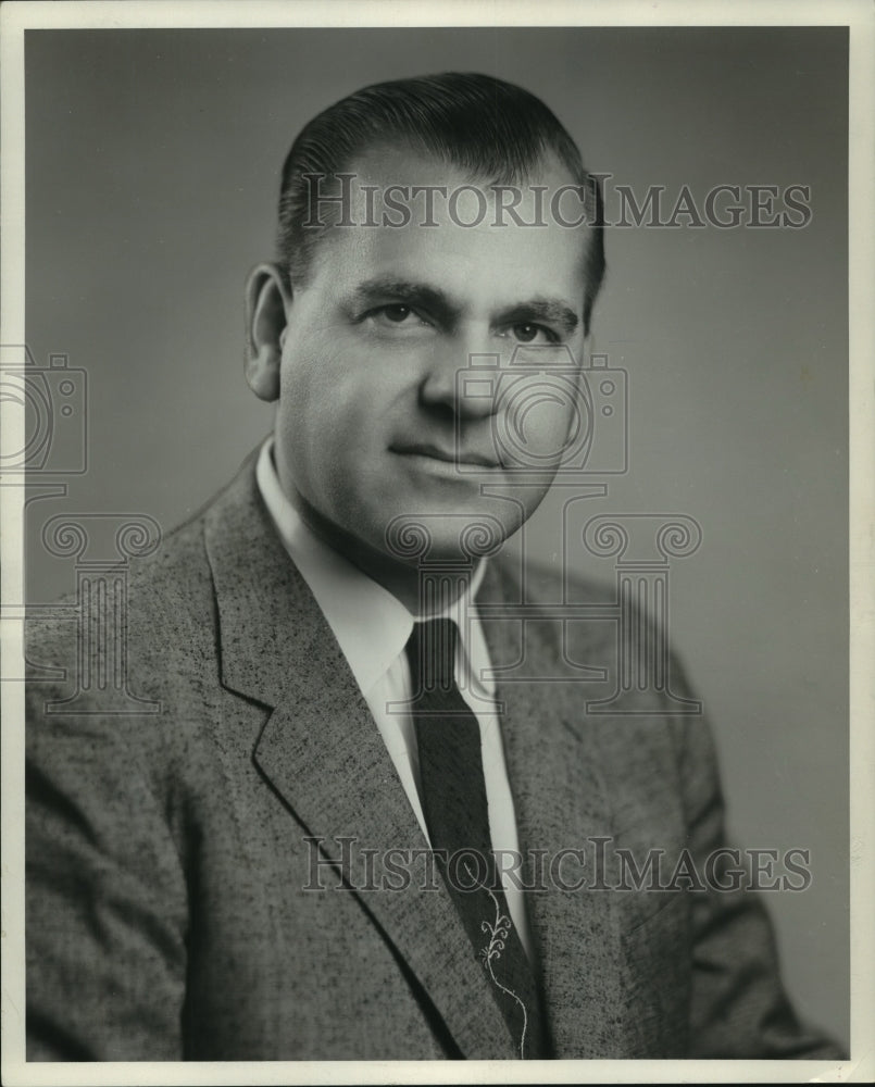 1958 Press Photo Lynn Swanson of Juvenile Officers Association - mjc13941 - Historic Images
