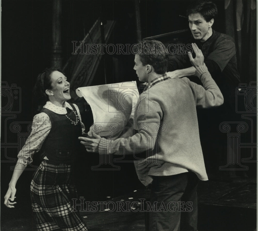 1988 Press Photo Skylight Theater&#39;s presentation of &quot;The Fantasticks&quot; - Historic Images