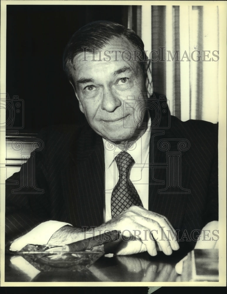 1979 Senator Herman Talmadge, of Georgia, at disciplinary hearing - Historic Images