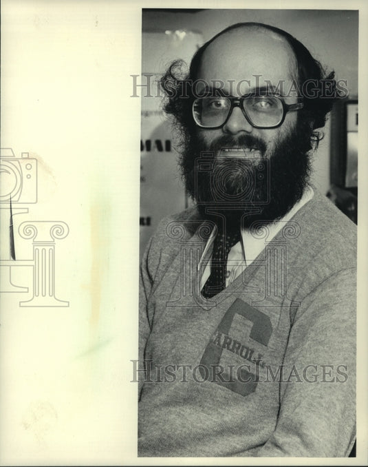 1983, David D. Simpson, Carroll College asst. professor of psychology - Historic Images