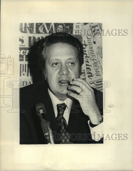 1975 Mario Soaros, Leader of Socialist Party, Portugal - Historic Images