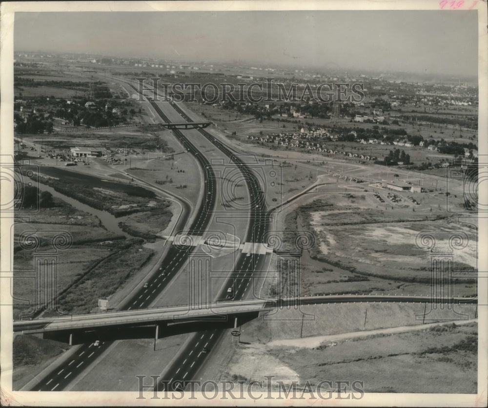 1953 New Jersey Turnpike, Aerial View - Historic Images