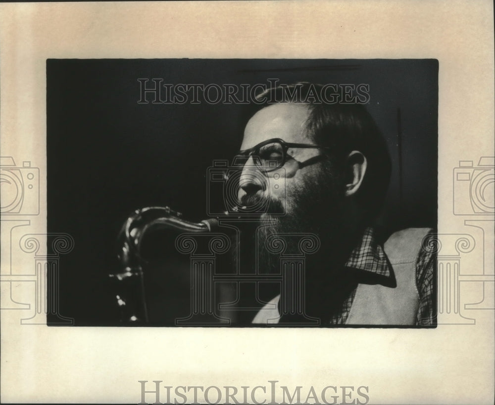 1978 Press Photo Lew Tabackin performing at the Jazz Riverboat - mjc14497 - Historic Images