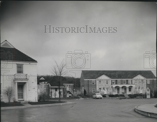 1954 Press Photo University of Wisconsin-Madison's dormitories - mjc14629 - Historic Images