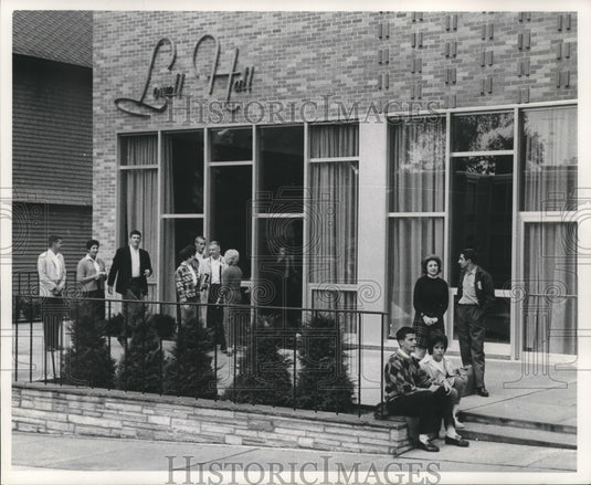 1961 Press Photo Lowell Hall at University of Wisconsin-Madison - mjc14637 - Historic Images