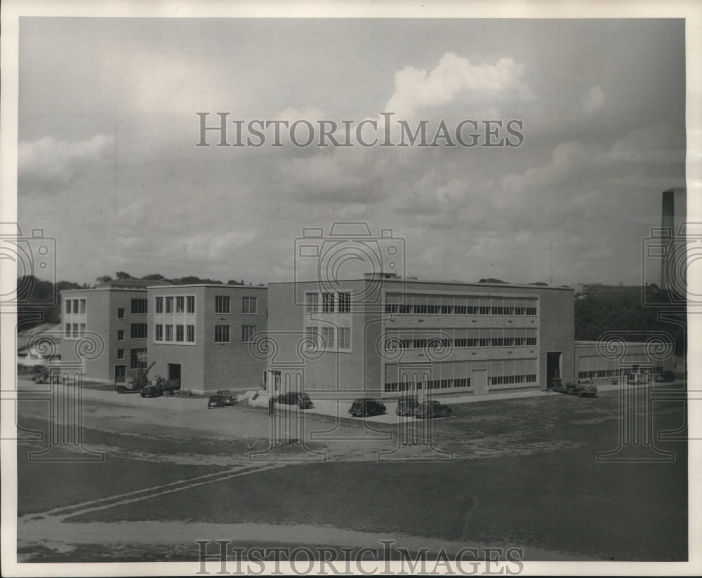 1951 Press Photo New Engineering building at University of Wisconsin - Madison - Historic Images