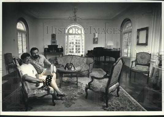1991 Ildy Poliner and Jonathan Smoots of Next Act Theatre - Historic Images