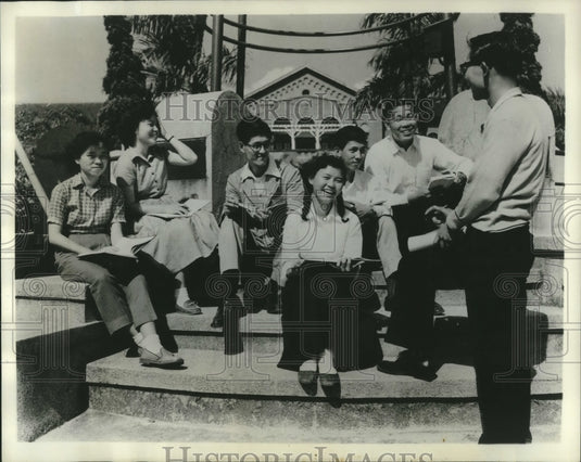 1965, Students that enrolled at Taiwan universities and colleges, CN. - Historic Images
