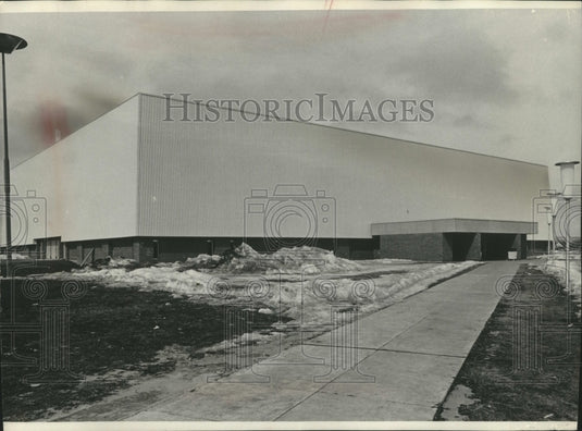 1972 Press Photo University of Wisconsin's Wessman Arena in Superior, Wisconsin - Historic Images