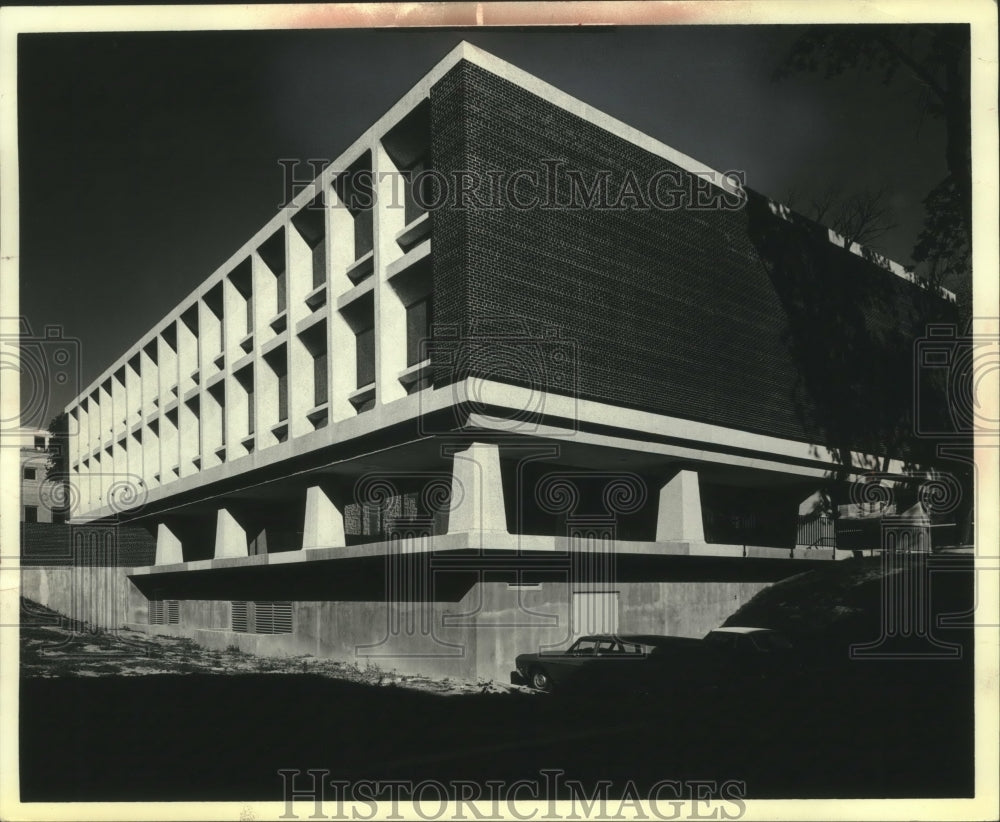 1967 Press Photo Medical school addition at University of Wisconsin-Madison - Historic Images