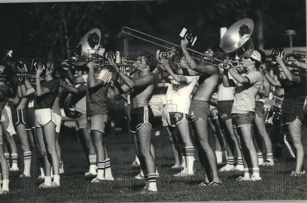 1979 University of Wisconsin-Madison Badger band - Historic Images