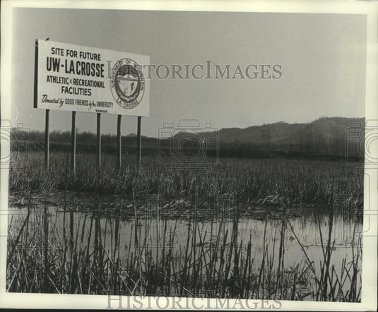 1978, Myrick Marsh, site for UW-La Crosse physical education complex - Historic Images