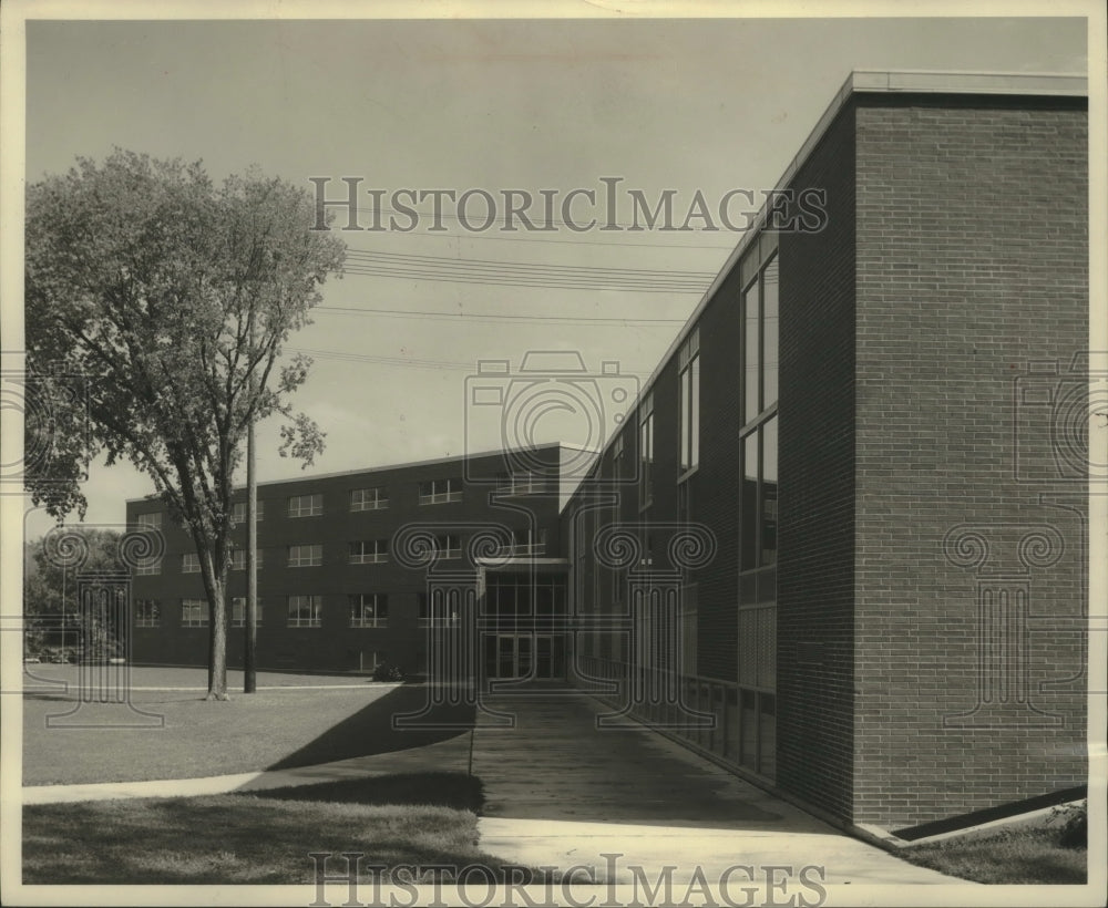1959 Press Photo University of Wisconsin at La Crosse Student Union Building - Historic Images