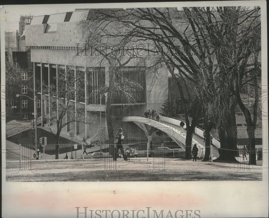 1969, University of Wisconsin at Madison Humanities Building - Historic Images