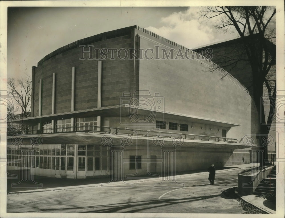 1959 Press Photo Wisconsin Union theater on State University campus in Madison - Historic Images