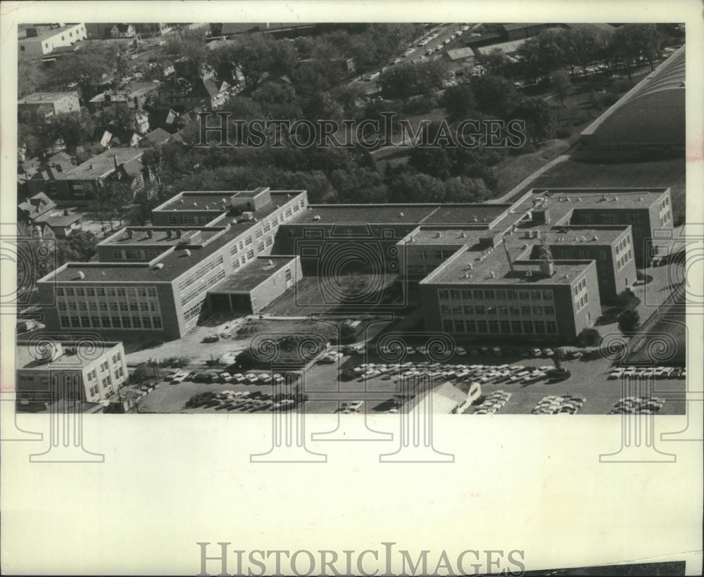 1964 Press Photo New engineering unit at University of Wisconsin - Madison - Historic Images