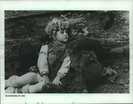 1985 Press Photo Scene from "Ewoks:The Battle of Endor" - mjc15043 - Historic Images