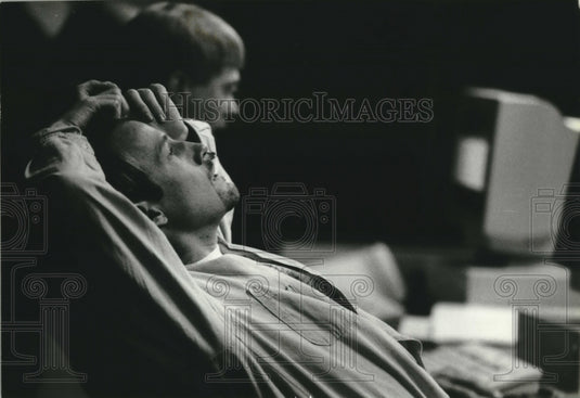 1994 Press Photo Tim Longman, University of Wisconsin - Madison graduate student - Historic Images