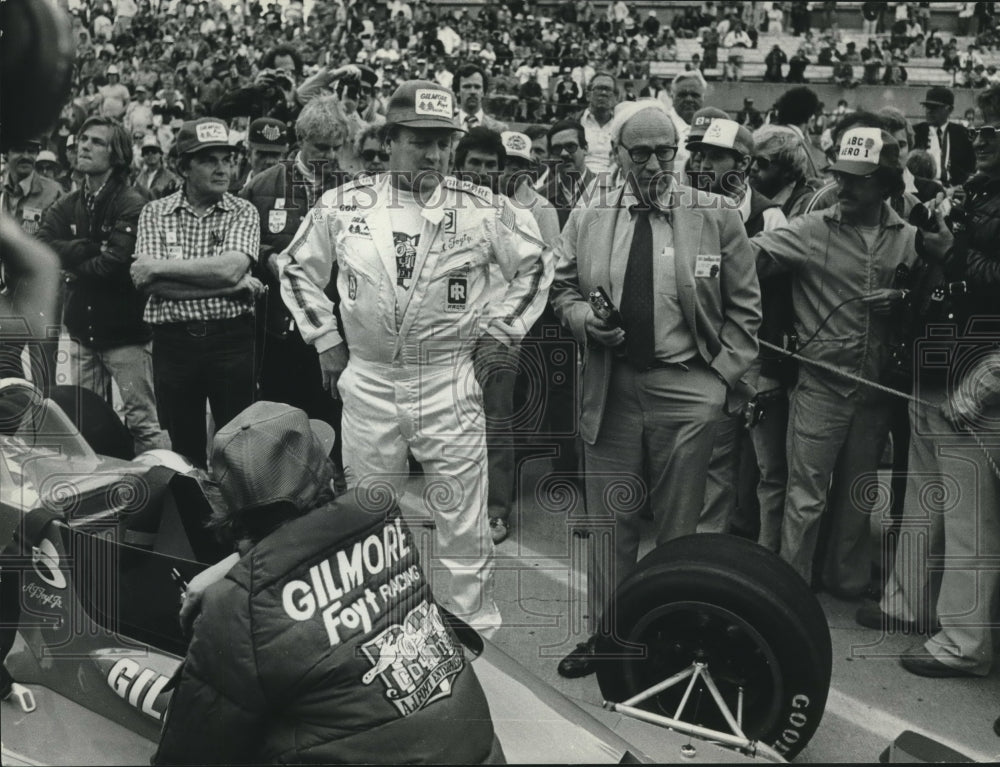 1984 Press Photo A.J. Foyt at Race - mjc15220 - Historic Images