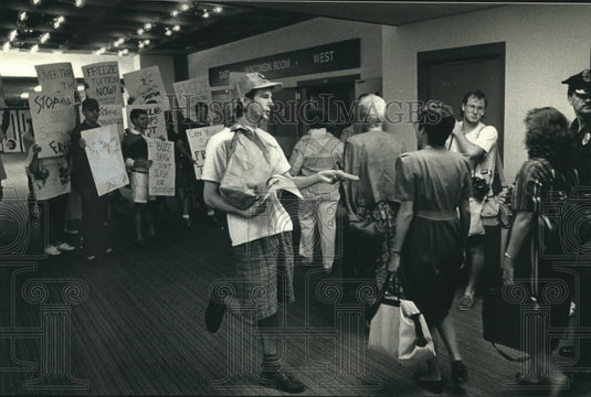 1990 Norm Carley, chief of staff for the University of Wisconsin - Historic Images