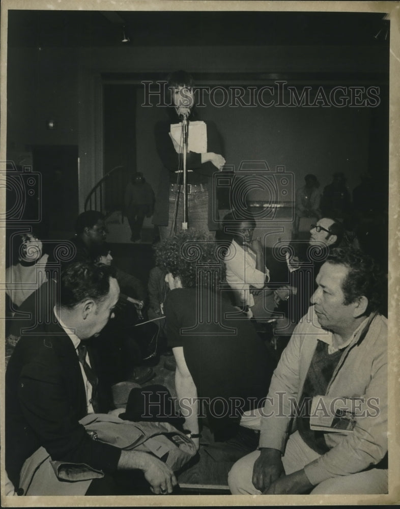 1971 Press Photo Jane Fonda and others - mjc15397 - Historic Images