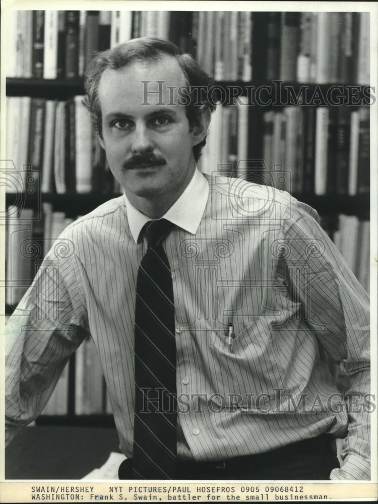 1984, Attorney, Small Business Administrator, Frank Swain - mjc15465 - Historic Images