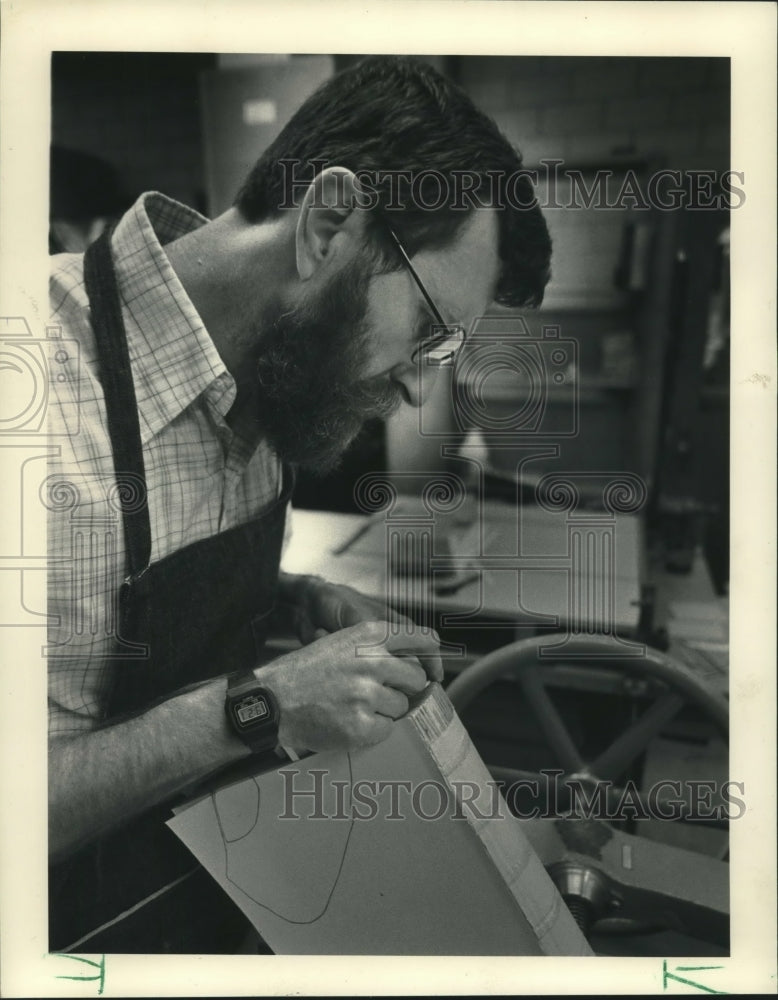 1984, Jim Dast of University of Wisconsin-Madison Memorial Library - Historic Images
