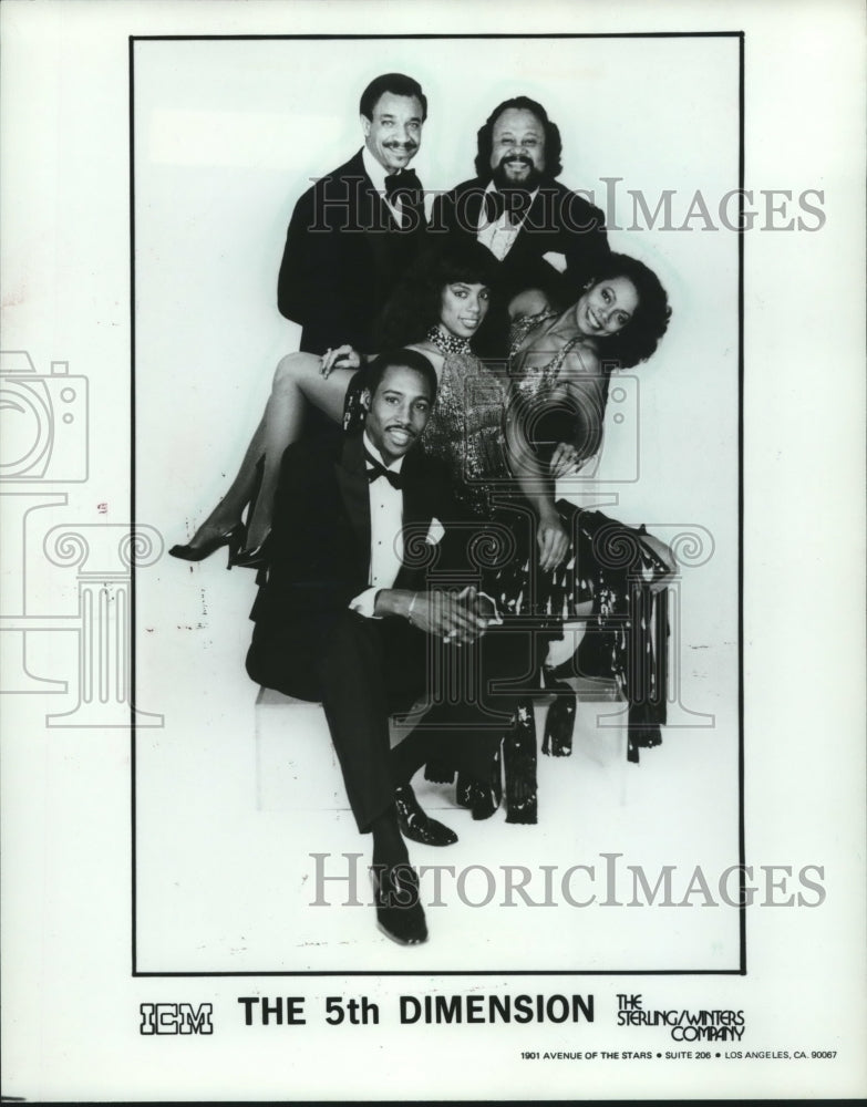 1981 Press Photo The Fifth Dimension - mjc15632 - Historic Images