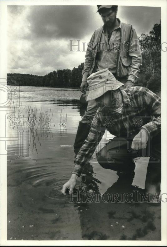 1994, Botanist Gary Fewless of University of Wisconsin Green Bay - Historic Images